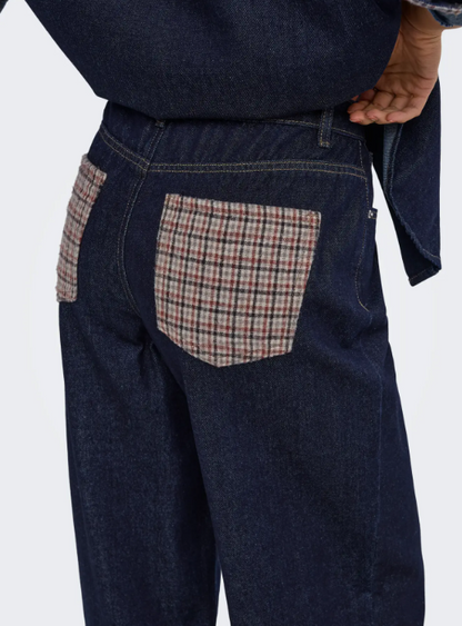 Jeans Hope Check | Blauw