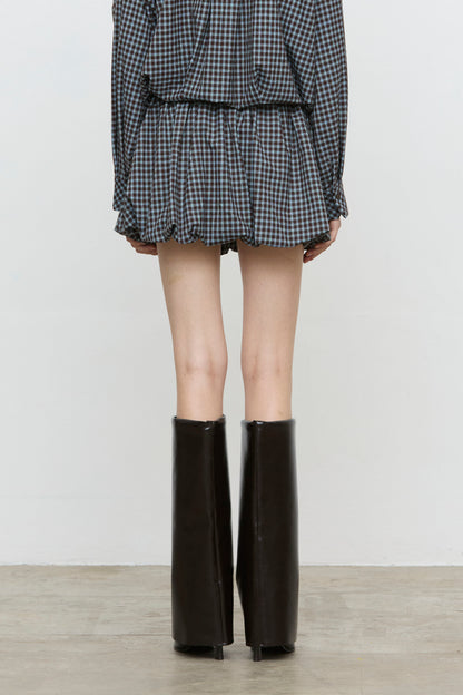 Rok 181 | blauw geruit