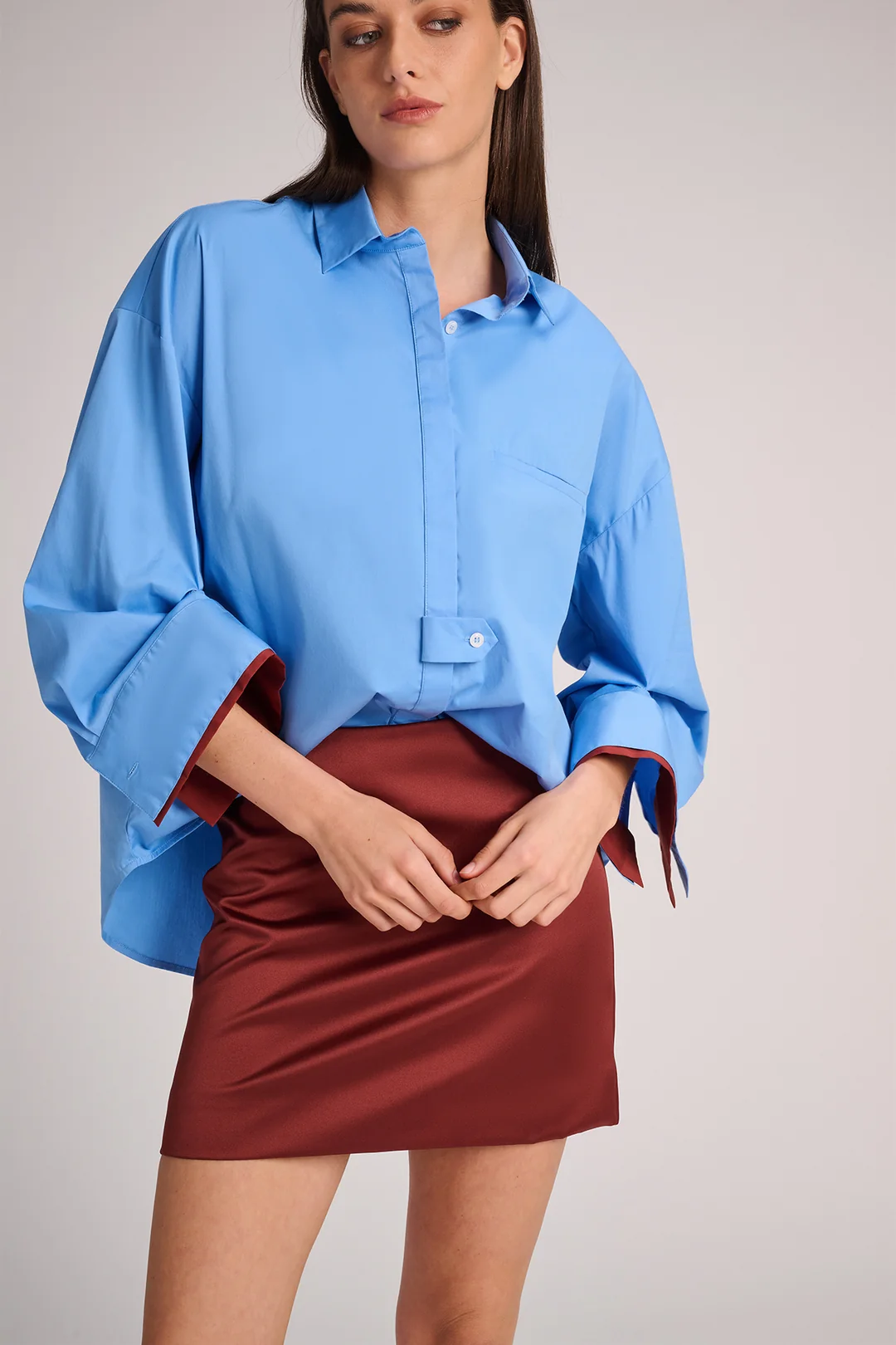 Blouse Quebec | Blauw