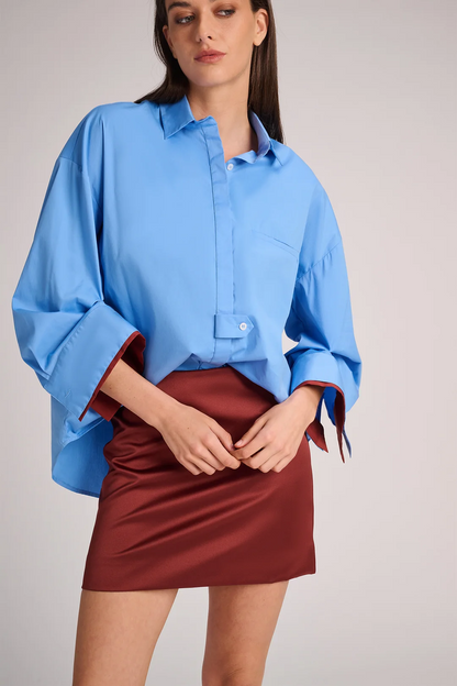 Blouse Quebec | Blauw