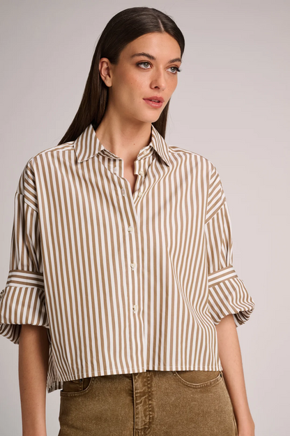 Blouse Toronto | Olijf