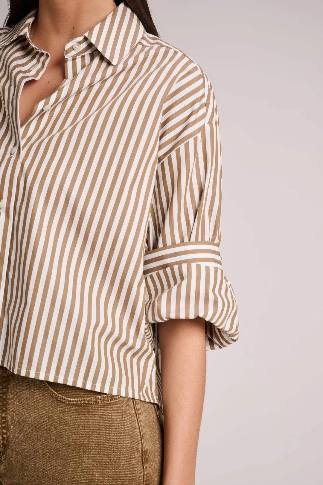 Blouse Toronto | Olijf