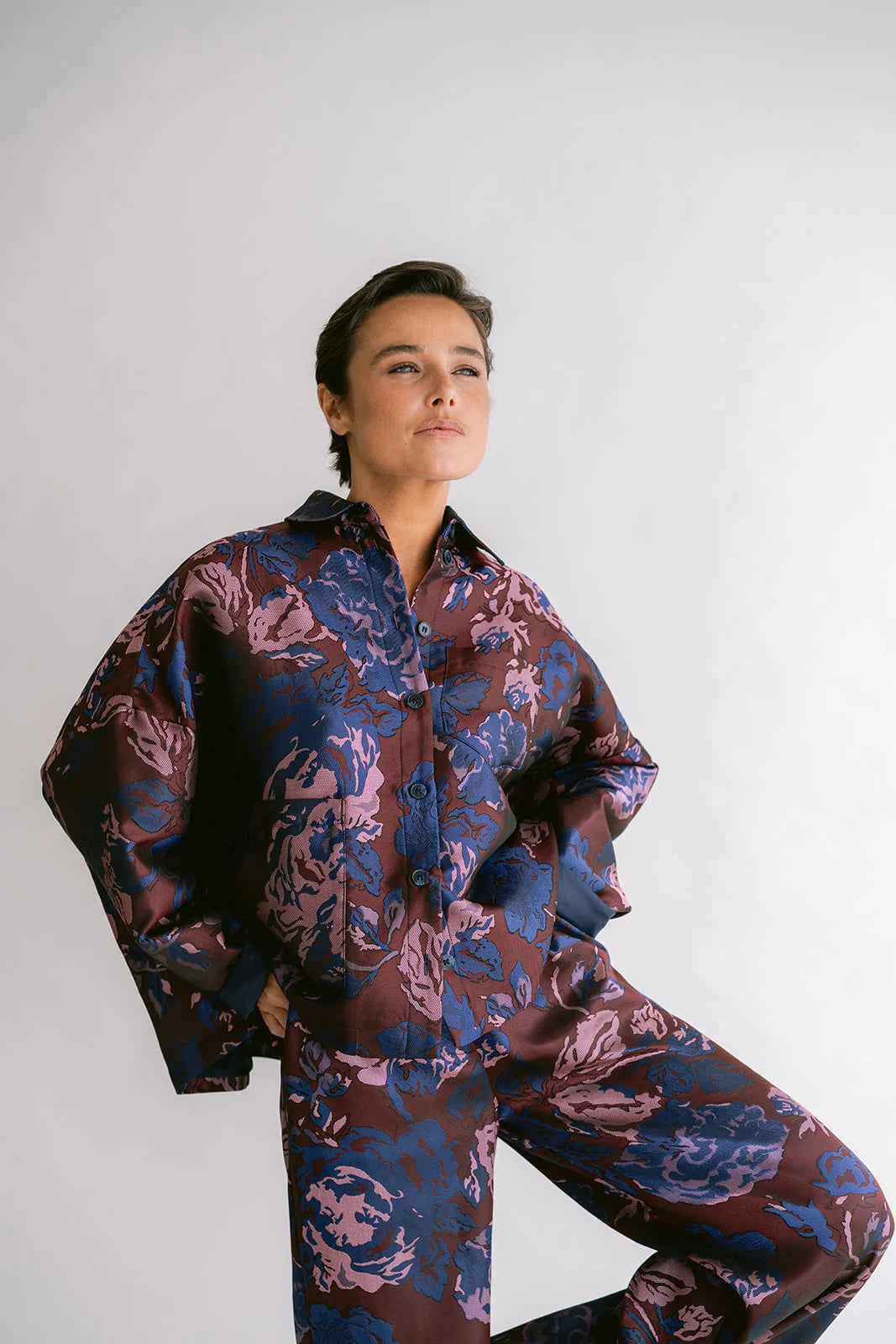 Shacket Mon | Bloemenprint