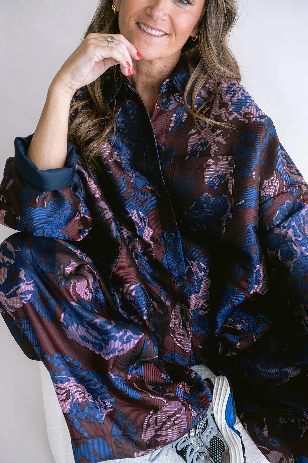 Shacket Mon | Bloemenprint