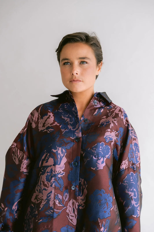 Shacket Mon | Bloemenprint