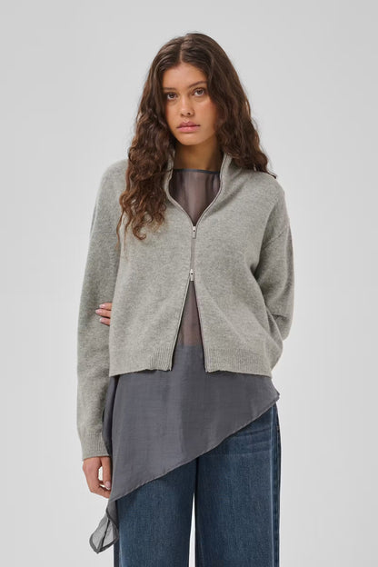 Cardigan Tracy | Lichtgrijs