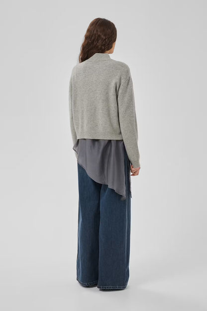 Cardigan Tracy | Lichtgrijs