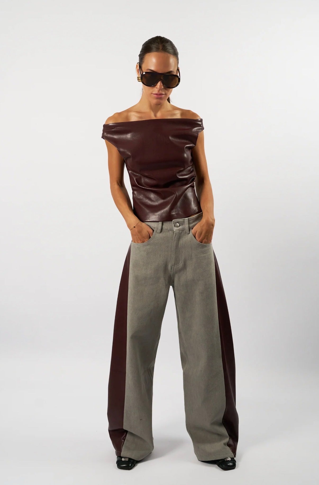 Jeans Helsa | Grijs