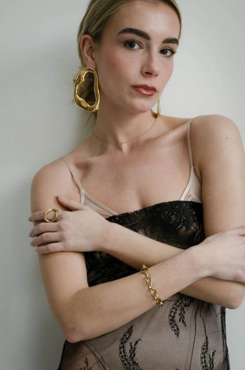 Oorbellen Isabelle| Goud