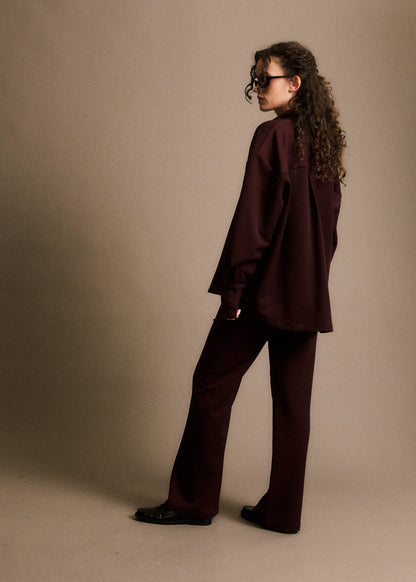 Broek Dania | Bordeaux