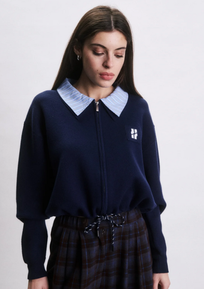 Cardigan Jim | Blauw