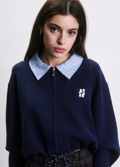 Cardigan Jim | Blauw