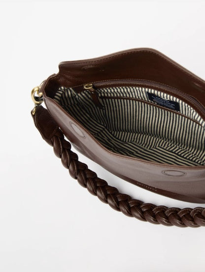 Lana Crossbody | Donkerbruin