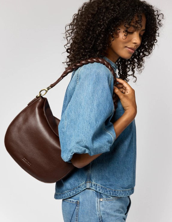 Lana Crossbody | Donkerbruin