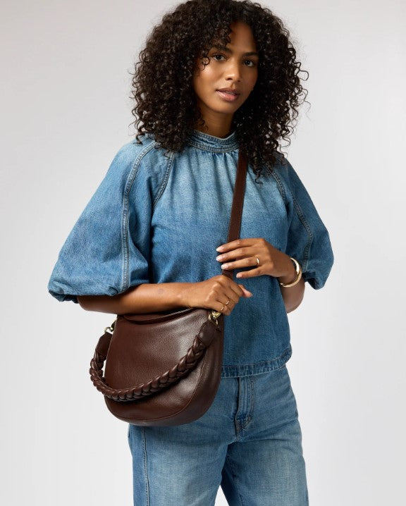 Lana Crossbody | Donkerbruin