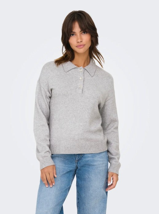 Polo Lana | Lichtgrijs