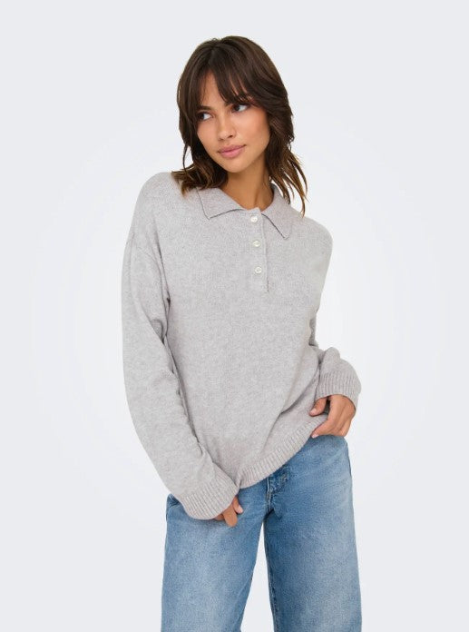 Polo Lana | Lichtgrijs