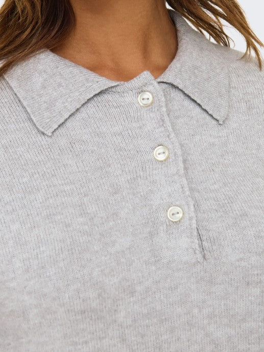 Polo Lana | Lichtgrijs