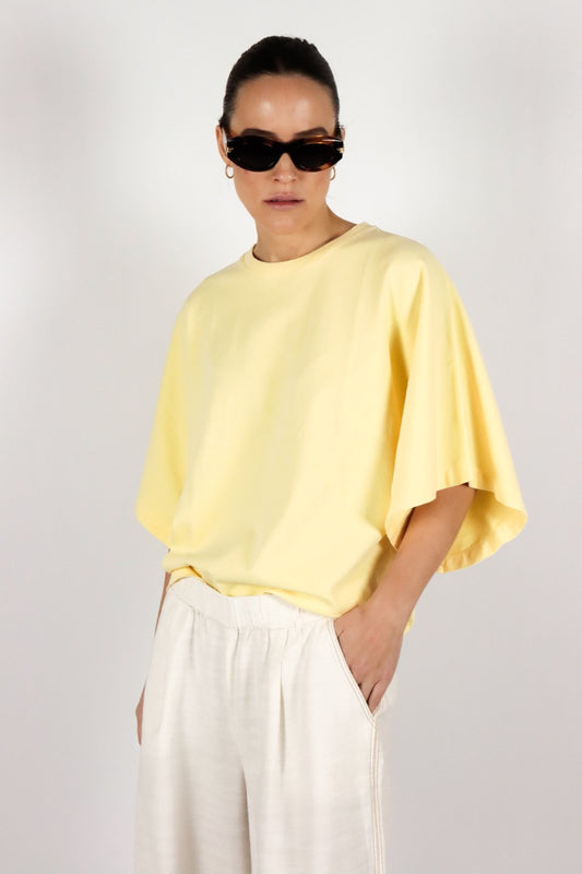 T-shirt Coco | Geel