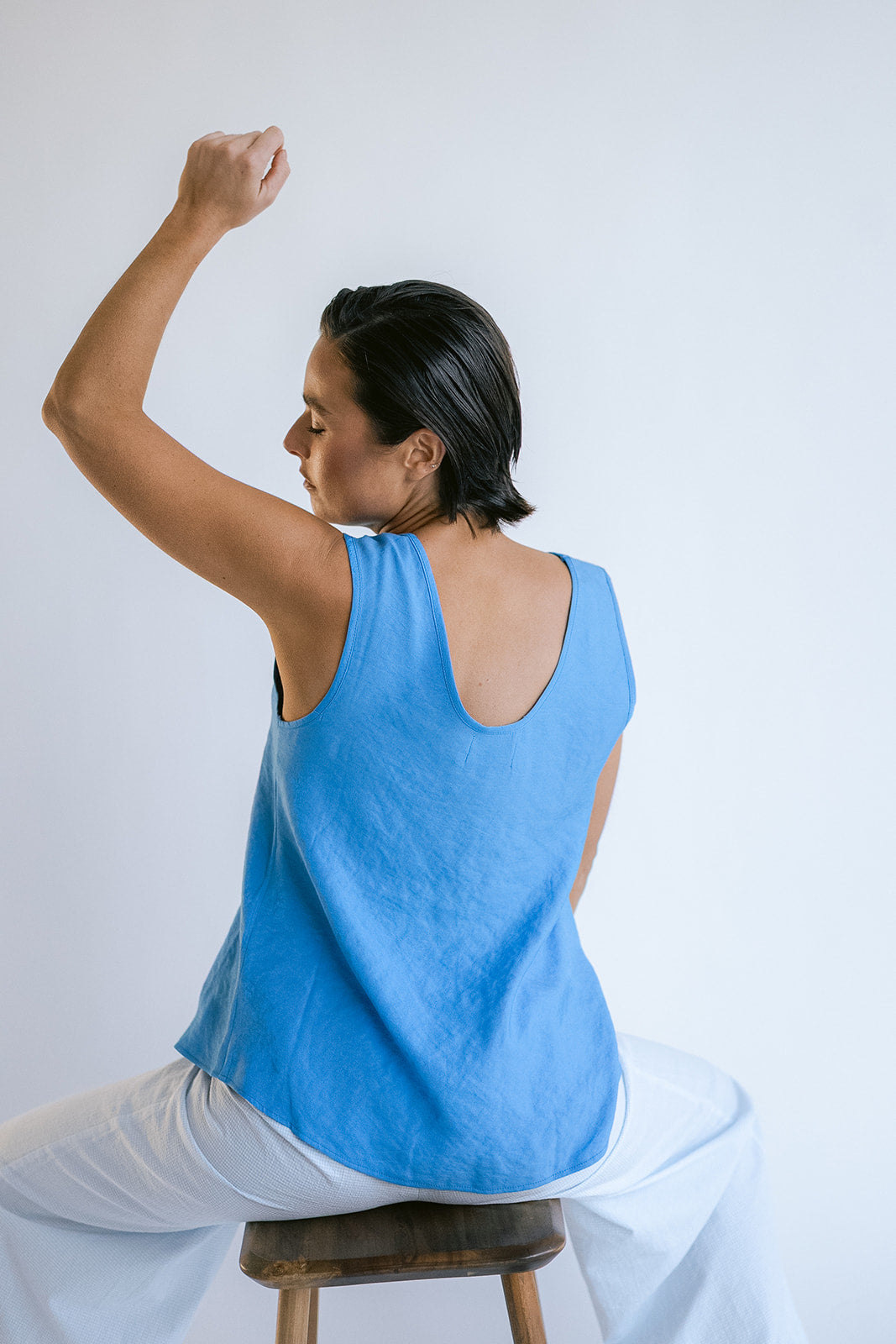 Top Marcel | Blauw