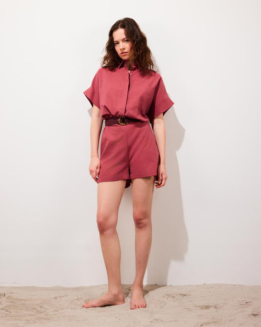 Playsuit Marcel |  framboos