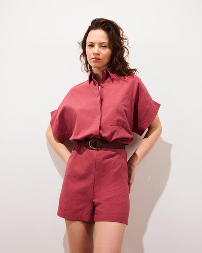 Playsuit Marcel |  framboos