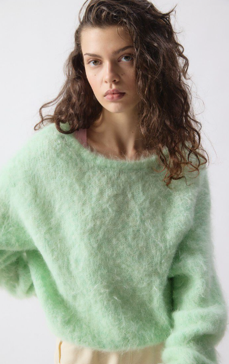Pullover Niby | Muntgroen