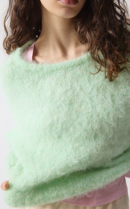 Pullover Niby | Muntgroen
