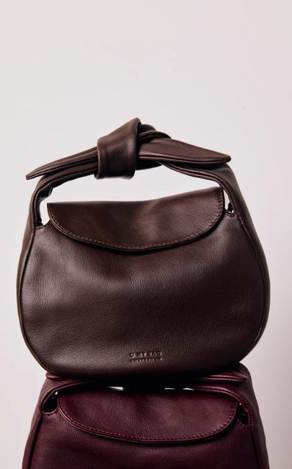 Coco Croissant bag | Donkerbruin