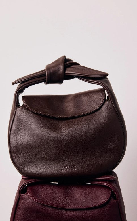 Coco Croissant bag | Donkerbruin