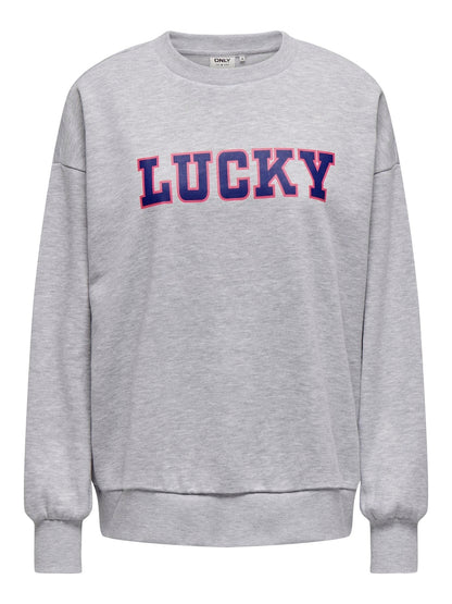 Sweater Isa Lucky | Grijs