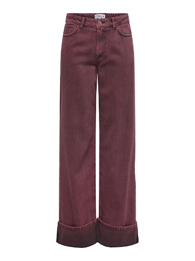 Fold up jeans Madison | Bordeaux
