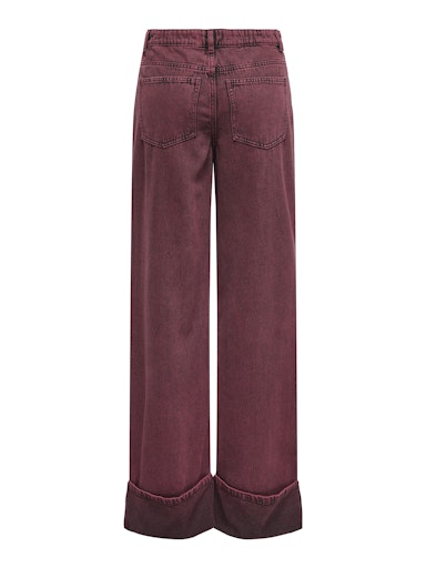 Fold up jeans Madison | Bordeaux