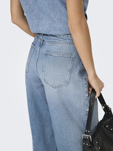 Jeans Gianna | Blauw met studs