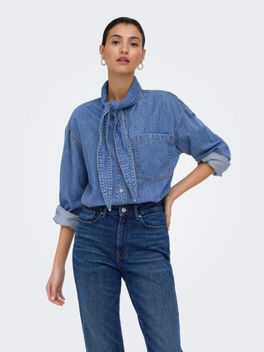Jeanshemd Alisia | Blauw