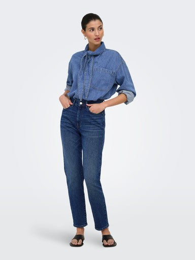 Jeanshemd Alisia | Blauw