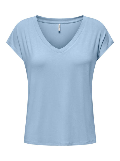 T-shirt Rilla | Lichtblauw