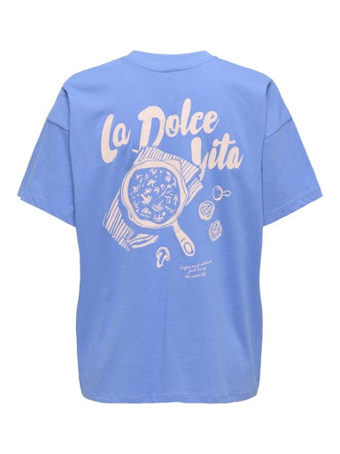 T-shirt Vivvi | Blauw