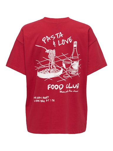 T-shirt Vivvi | Rood