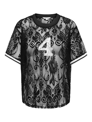 T-shirt Jules | Zwart