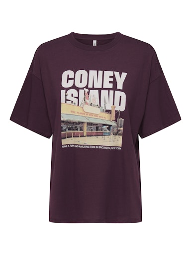 T-shirt Mila | Bordeaux