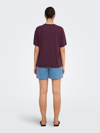 T-shirt Mila | Bordeaux