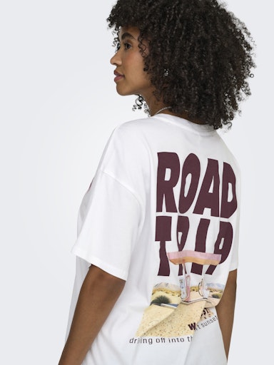 T-shirt Mila | Wit