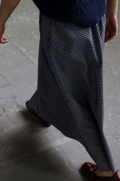 Rok Sari | Carreaux Ecru