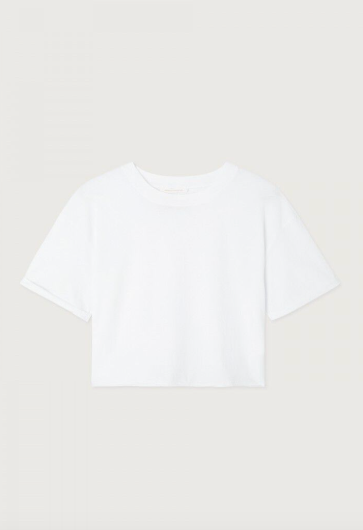 T-shirt korte mouwen Apoly | Wit