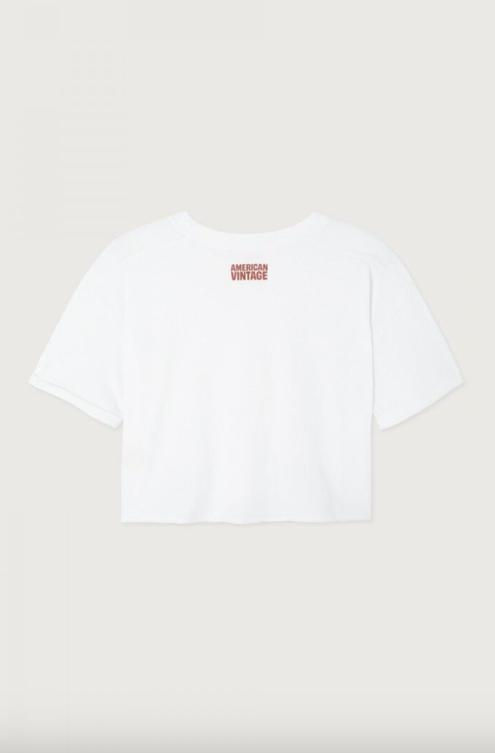 T-shirt korte mouwen Apoly | Wit