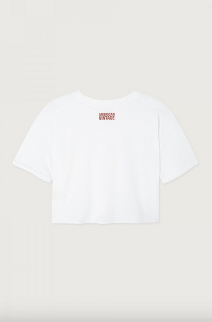 T-shirt korte mouwen Apoly | Wit