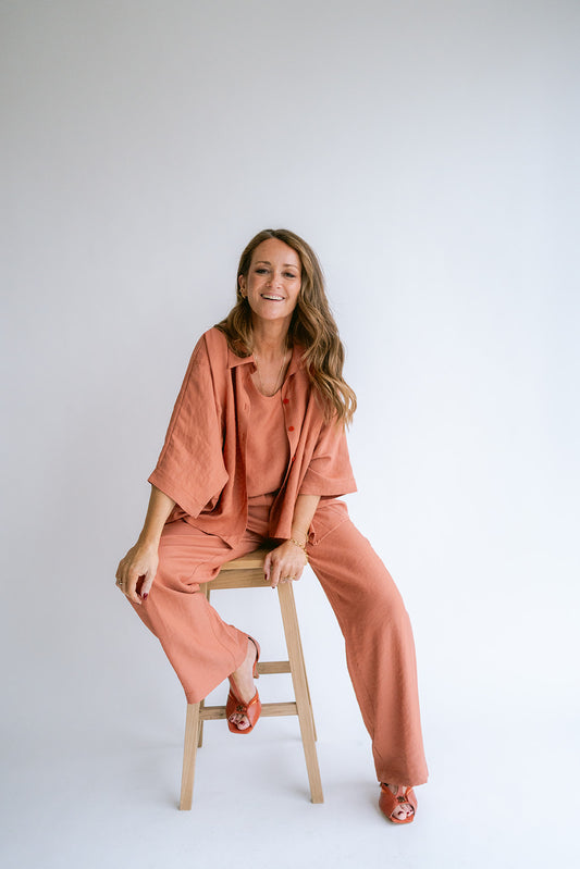 Broek Selena | Roest