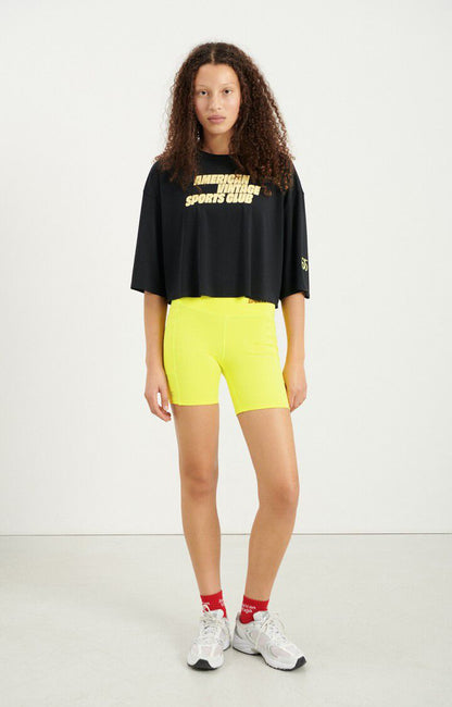 AMV SPORTS CLUB Shorts Usuway - Geel