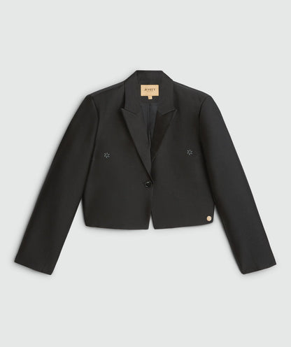 Blazer Silke | Zwart